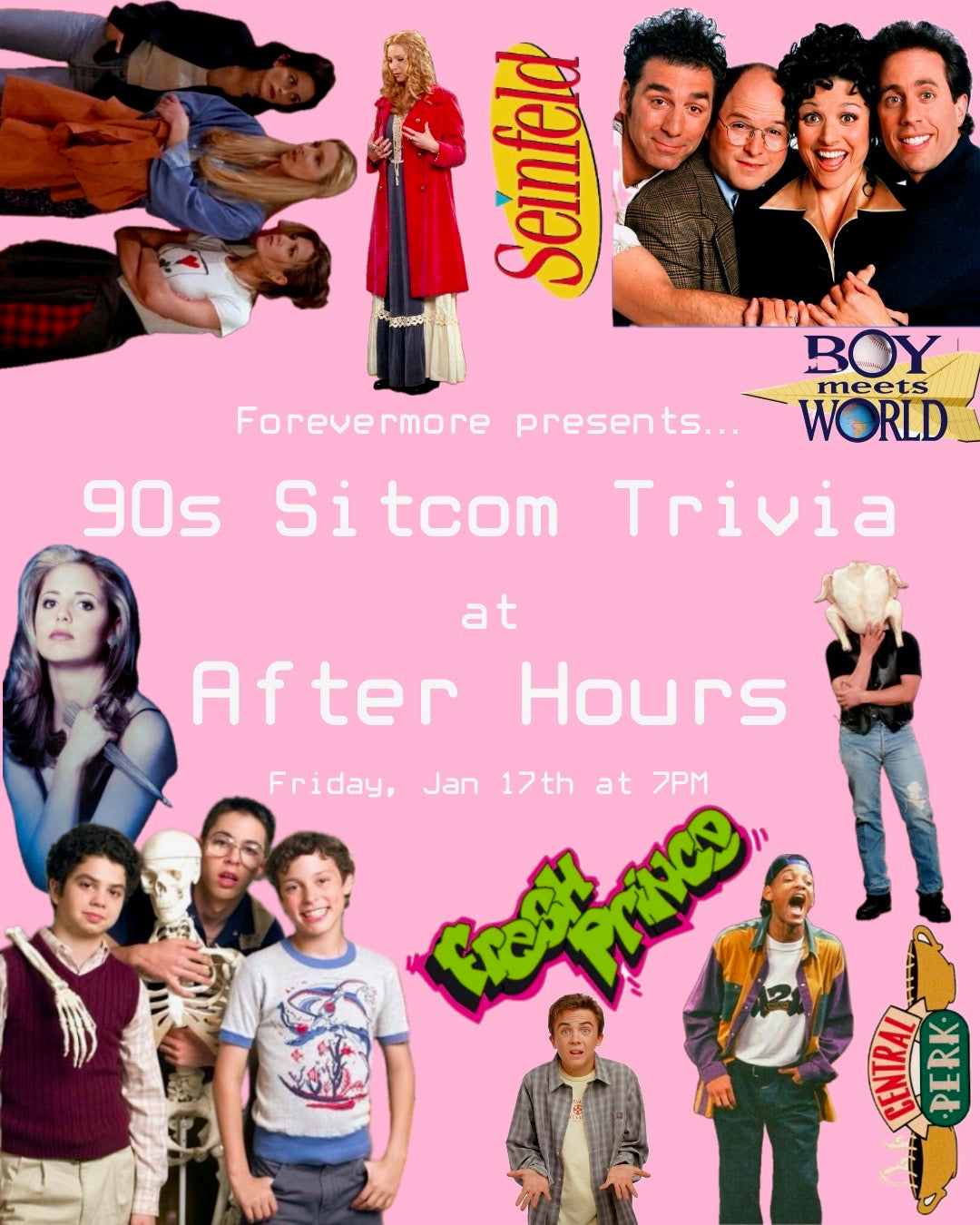 90s Sitcom Trivia at After Hours
